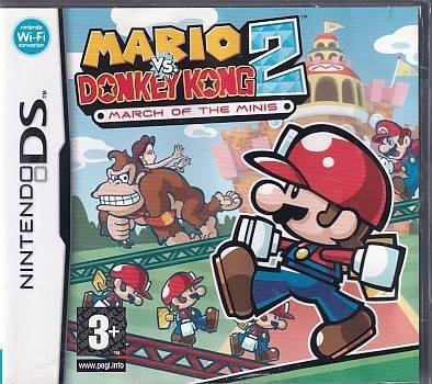 Mario vs. Donkey Kong 2 - March of the minis - Nintendo DS - Uden manual (A Grade) (Genbrug)